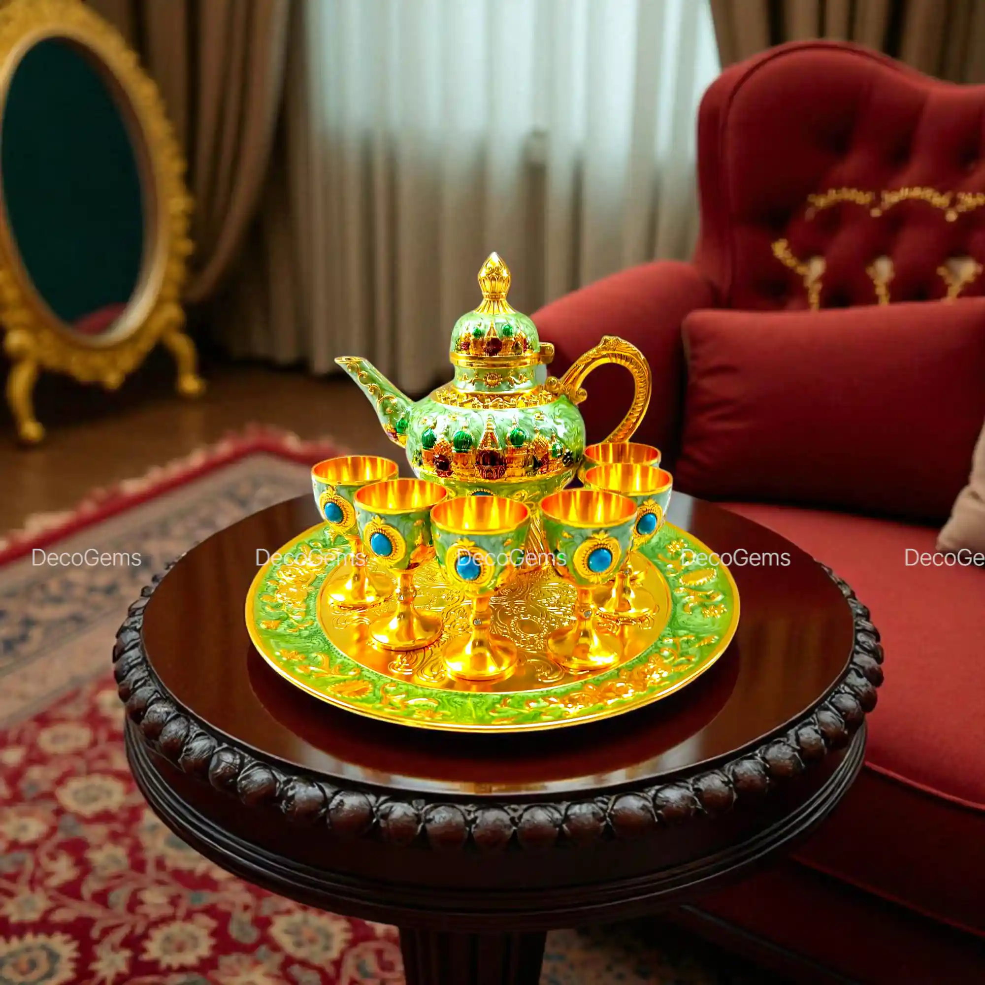 Metal Vintage Surai Set (Lite Green)- 17402