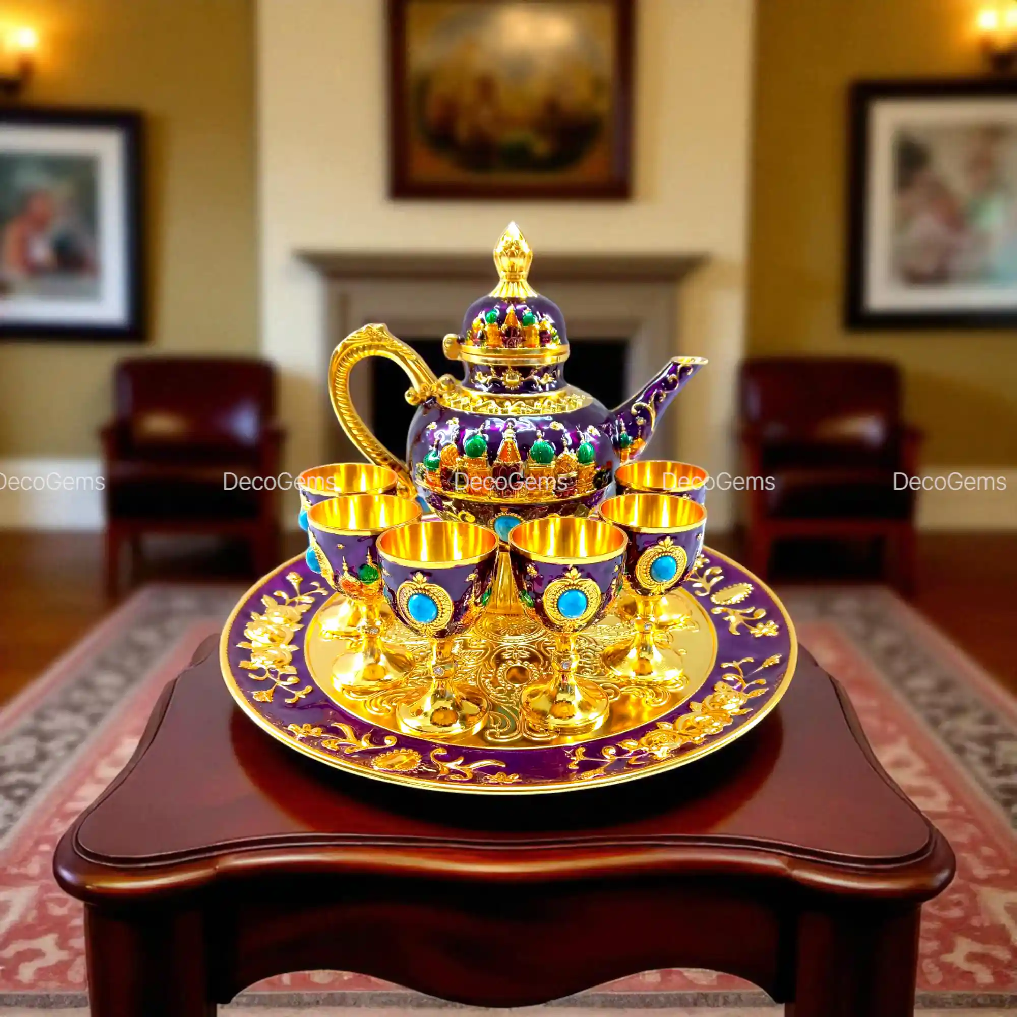 Metal Vintage Surai Set (Purple)- 17402