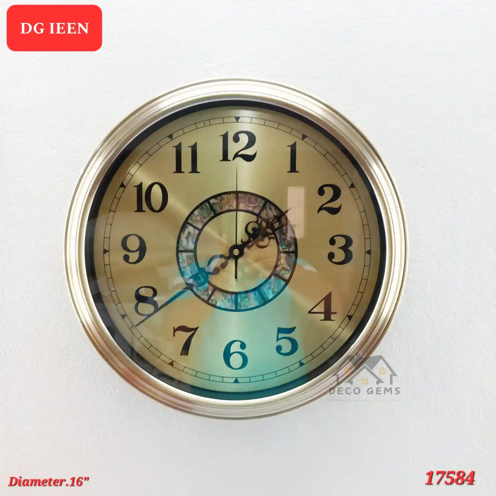 Standard Vintage Wall Clock - 17584