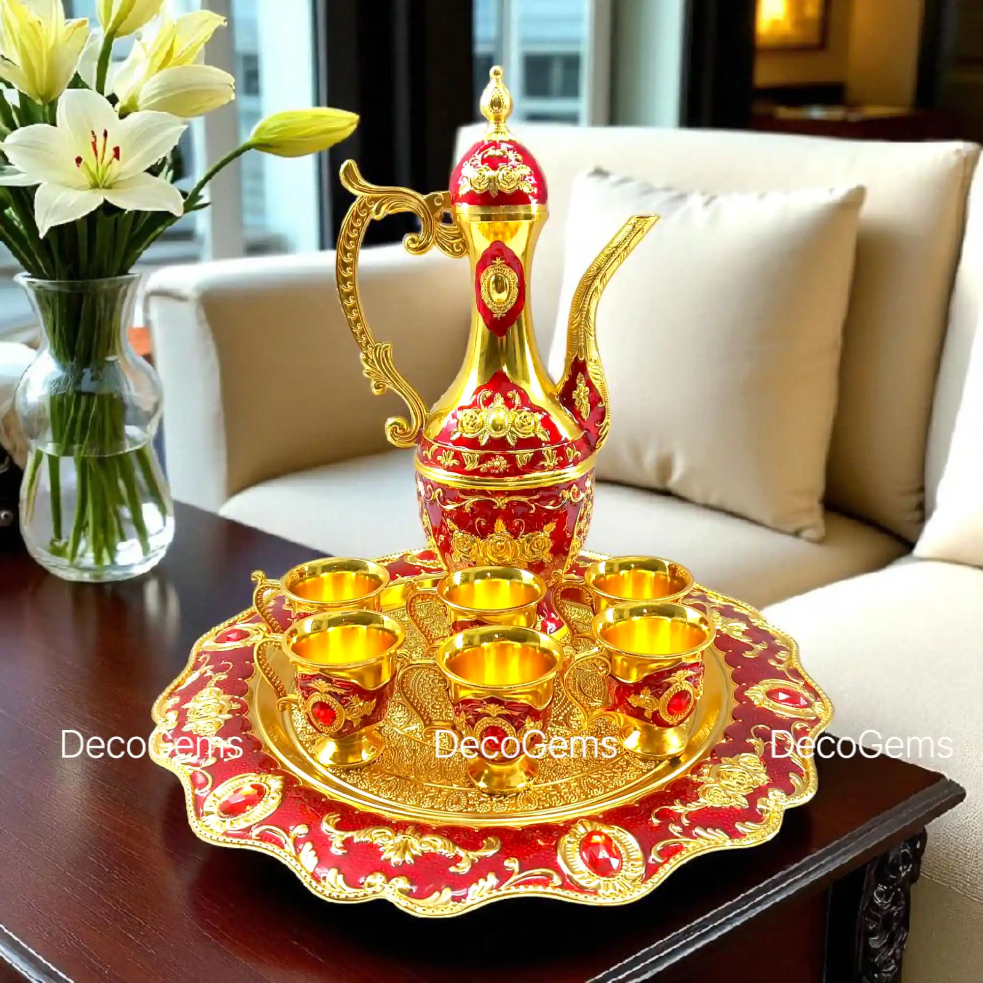 Luxury Stone Plated Surai Set - 16685