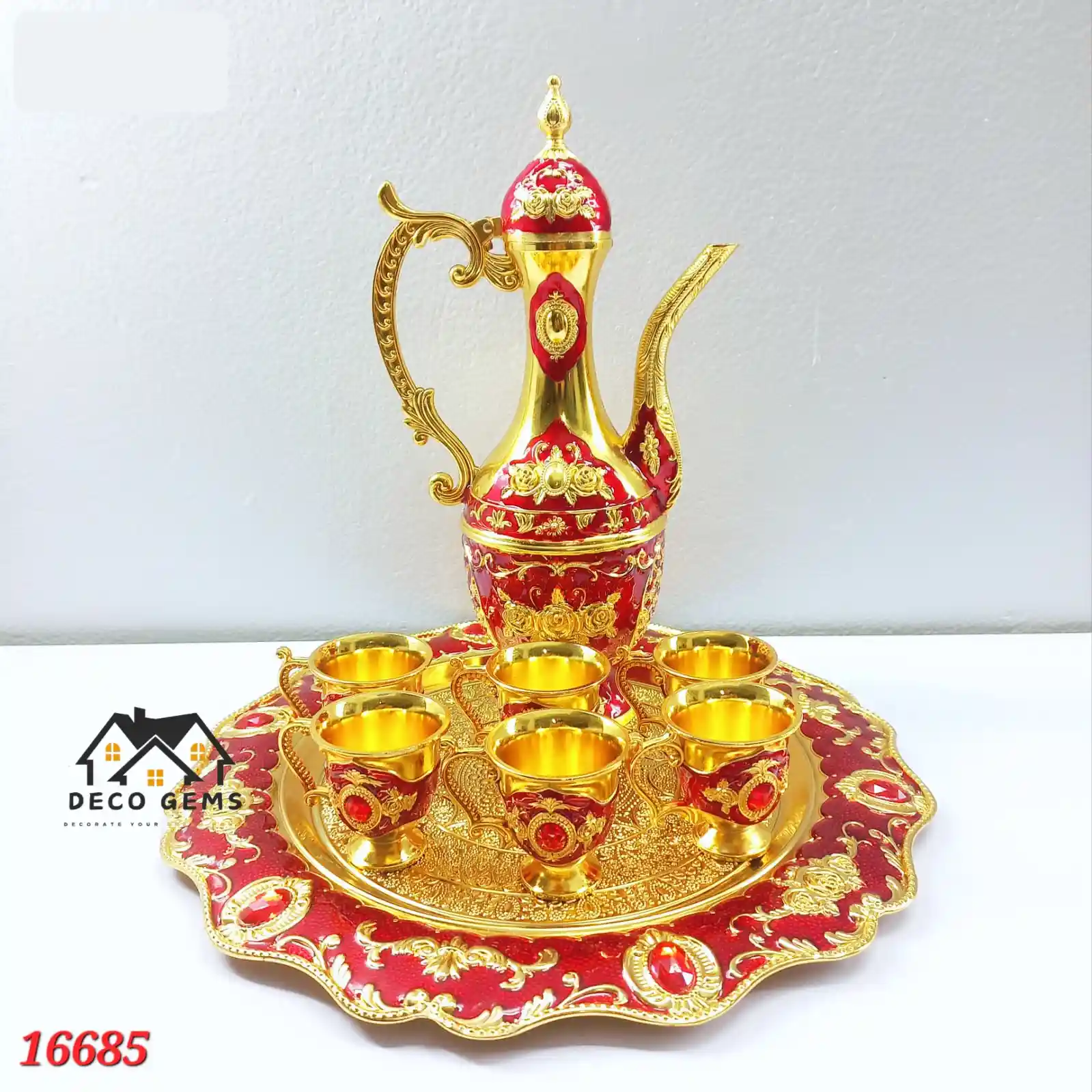 Luxury Stone Plated Surai Set - 16685