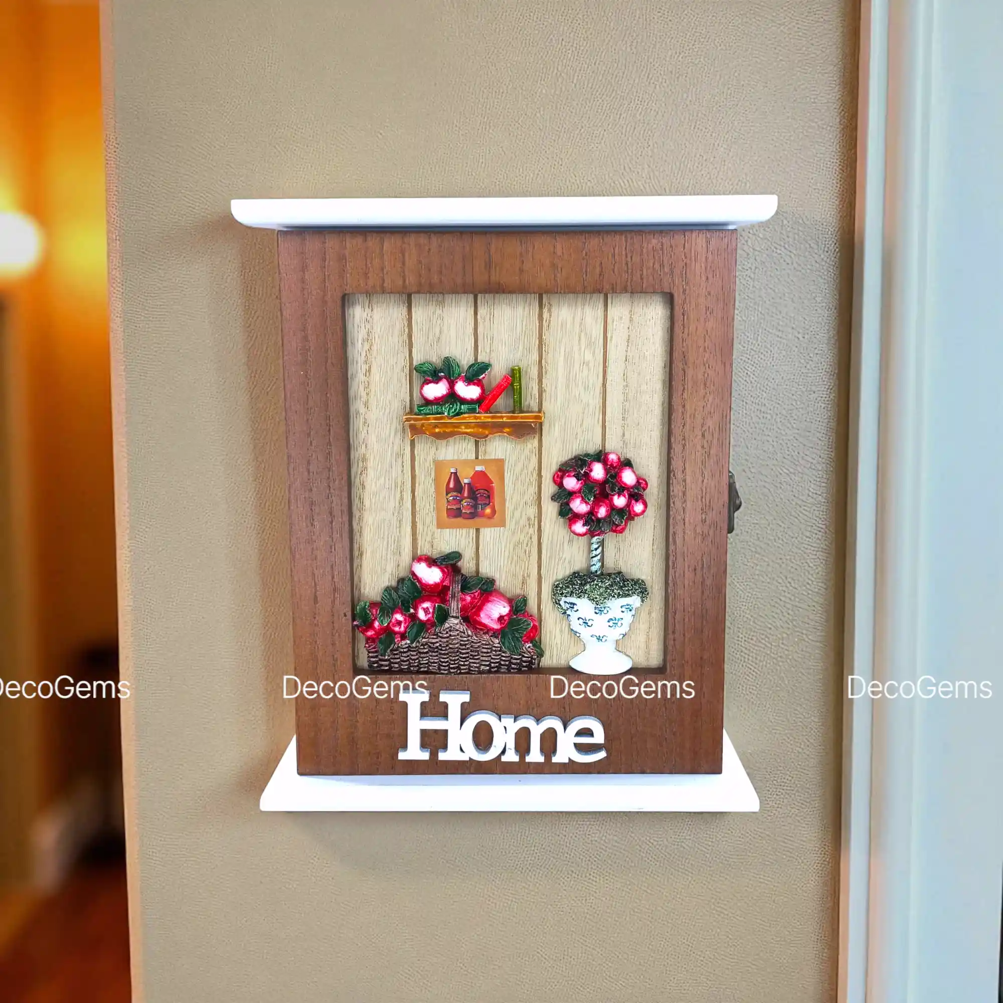 Wooden Key Holder - 11/3.4