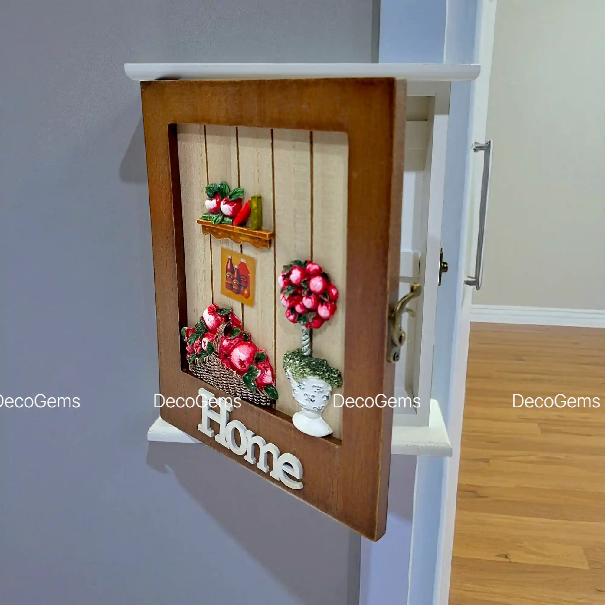 Wooden Key Holder - 11/3.4