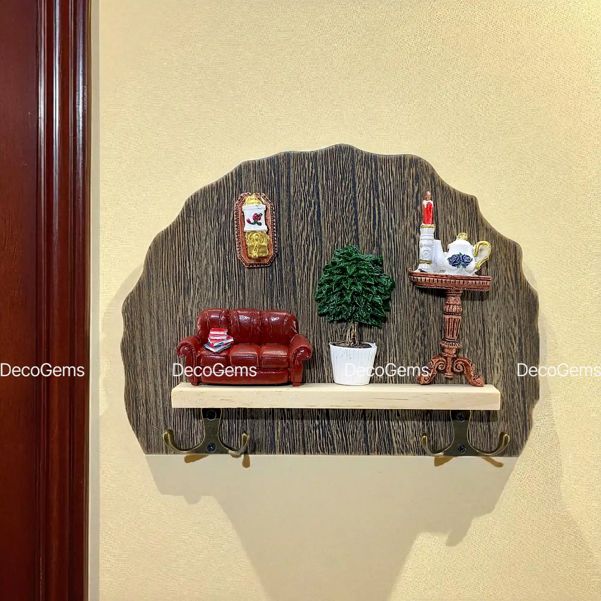 Wooden Key Holder - 11/6.1